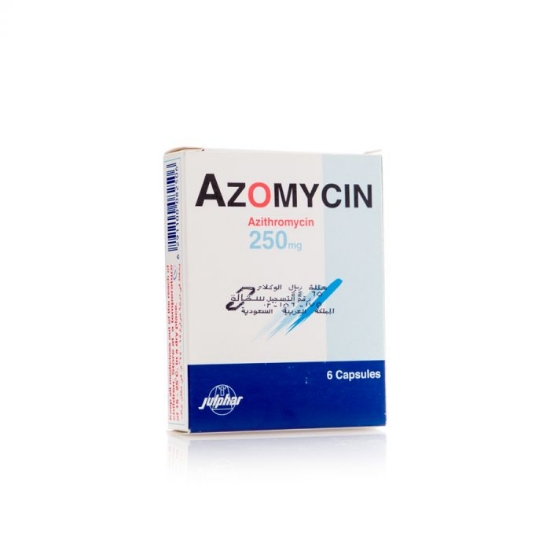 Azomycin 250 Mg Cap 44.65 Sr.